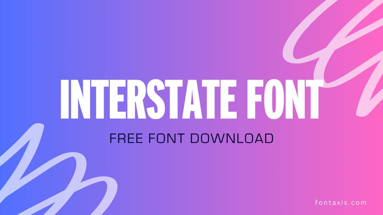 Interstate Font