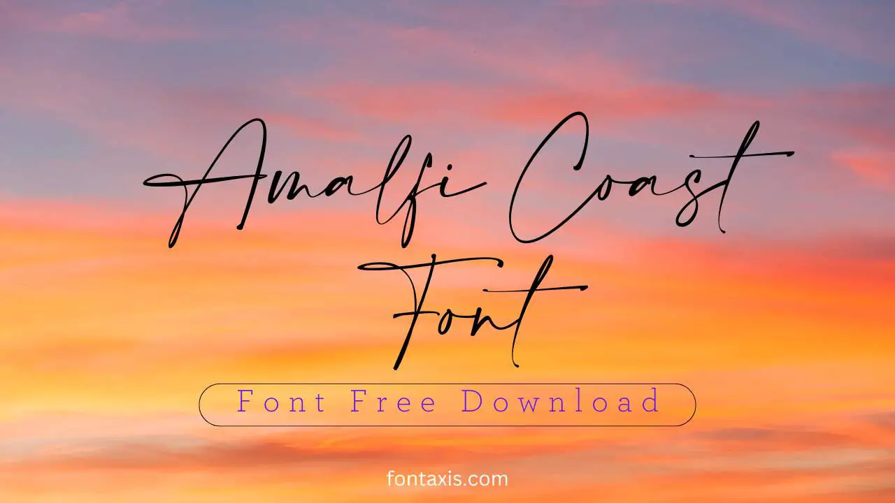 Amalfi Coast Fonts