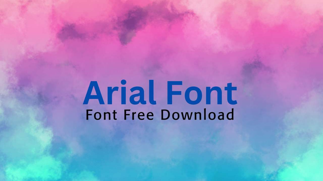 Arial Font