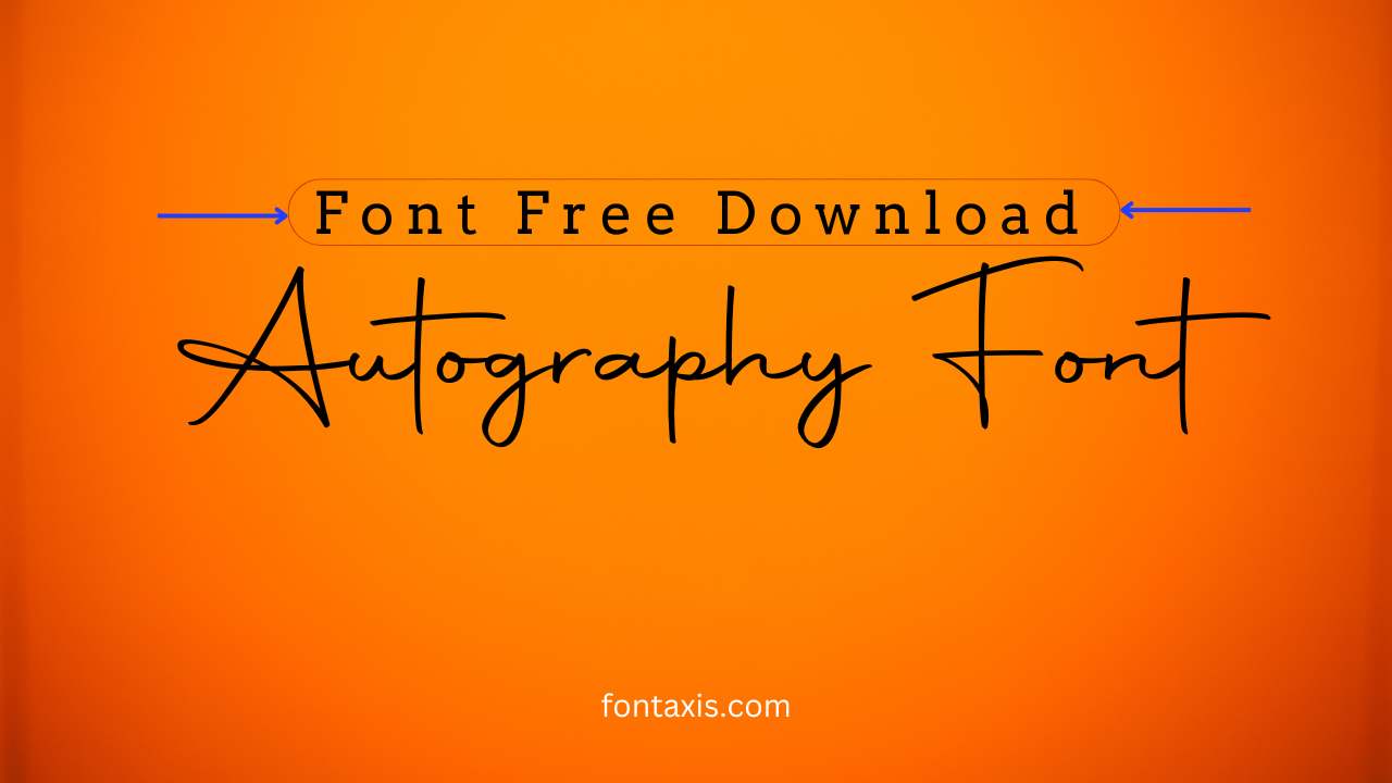 Autography Font