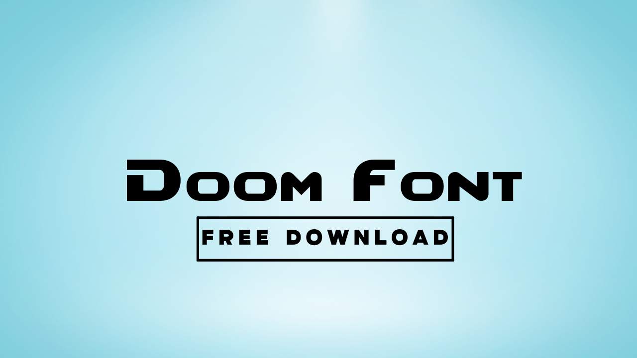 Doom Font