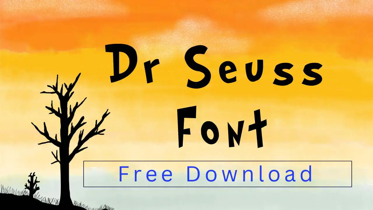 Dr Seuss Font