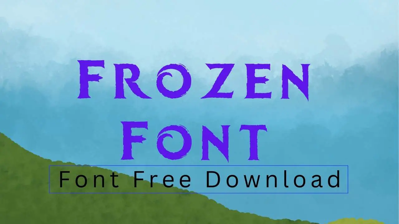 Frozen Font