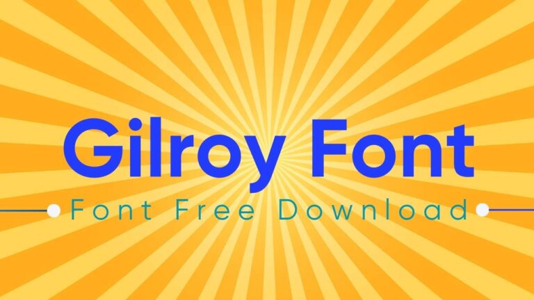 Gilroy Font