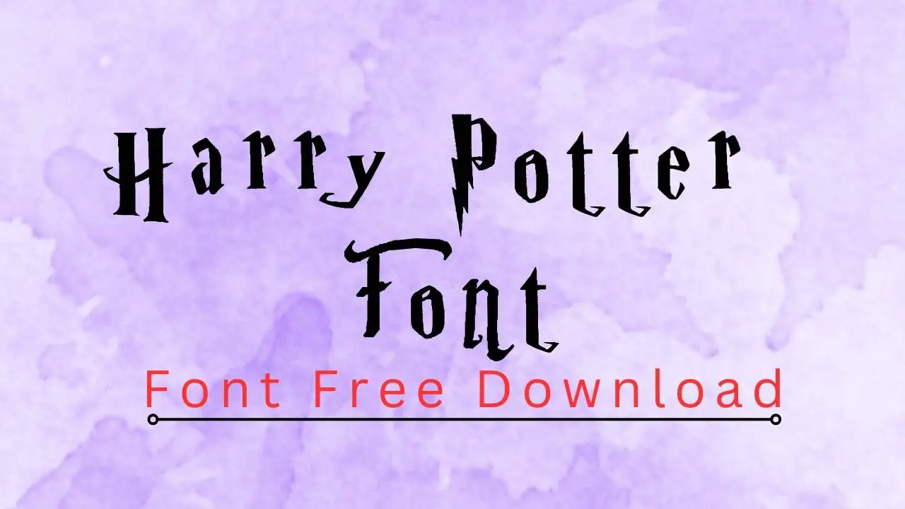 Harry Potter Font