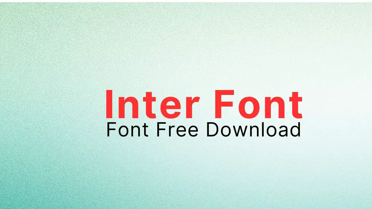 Inter Font