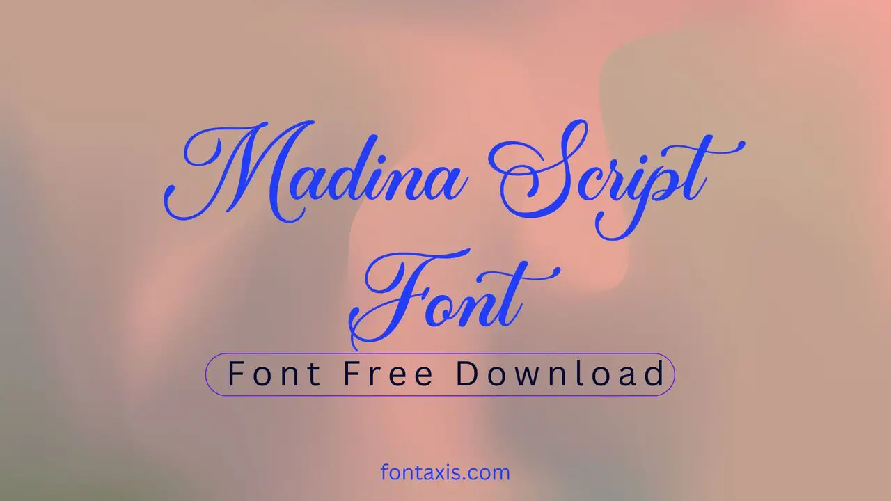 Madina Script Font