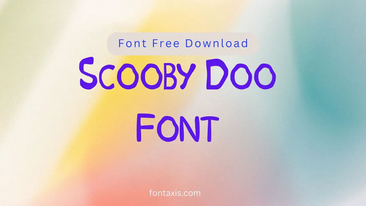 Scooby Doo Font