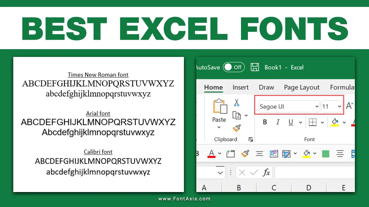 Best Excel Fonts