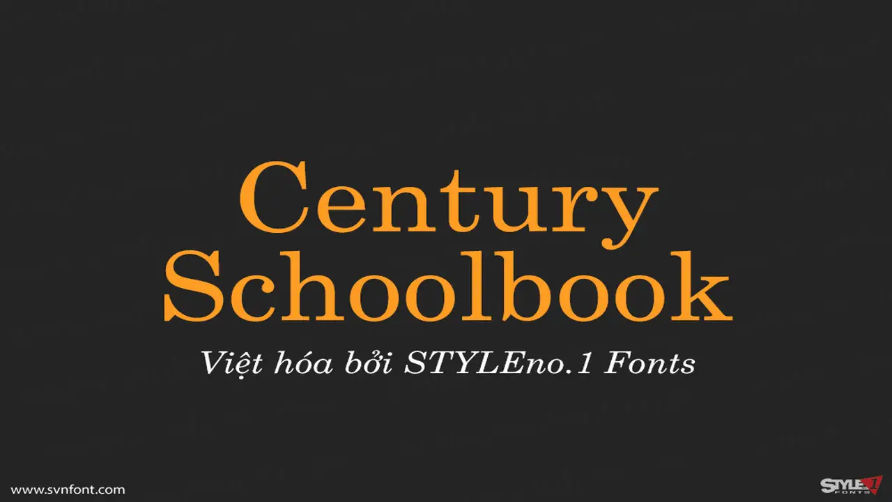 Century Schoolbook