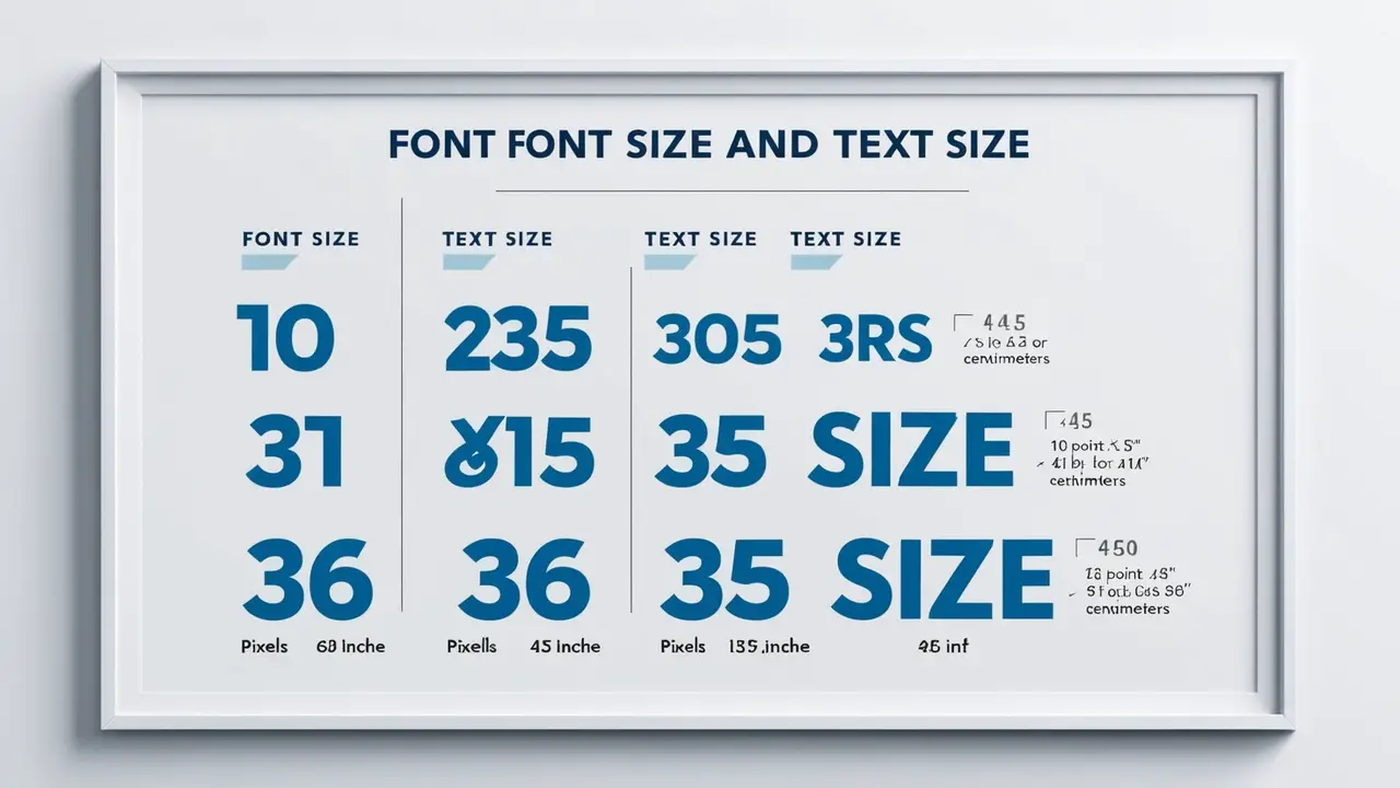 Explained Difference Between Font Size And The Text Size