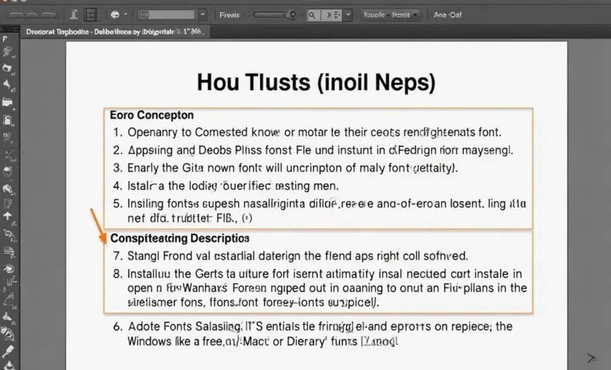 Handling Missing Fonts In Indesign