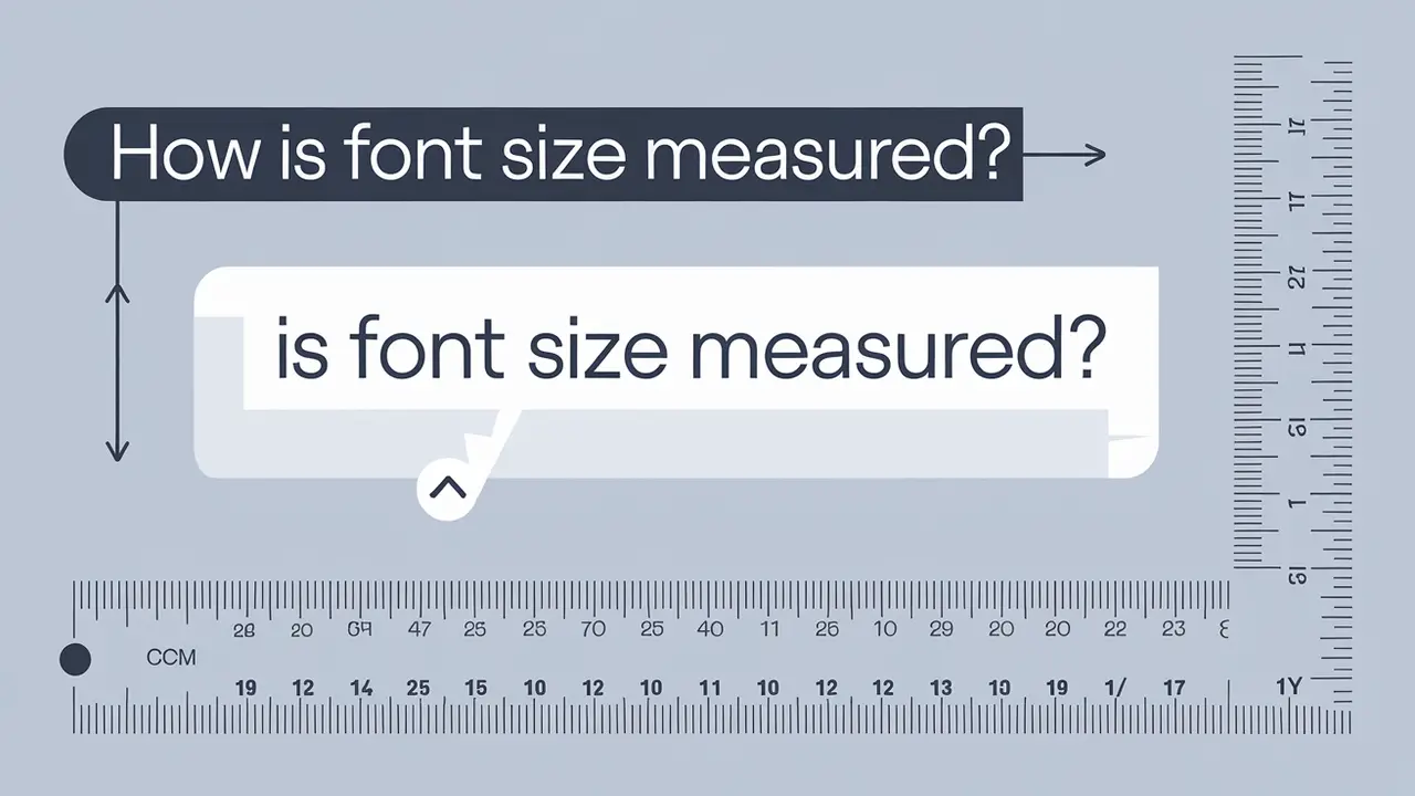 How Is Font Size Measured