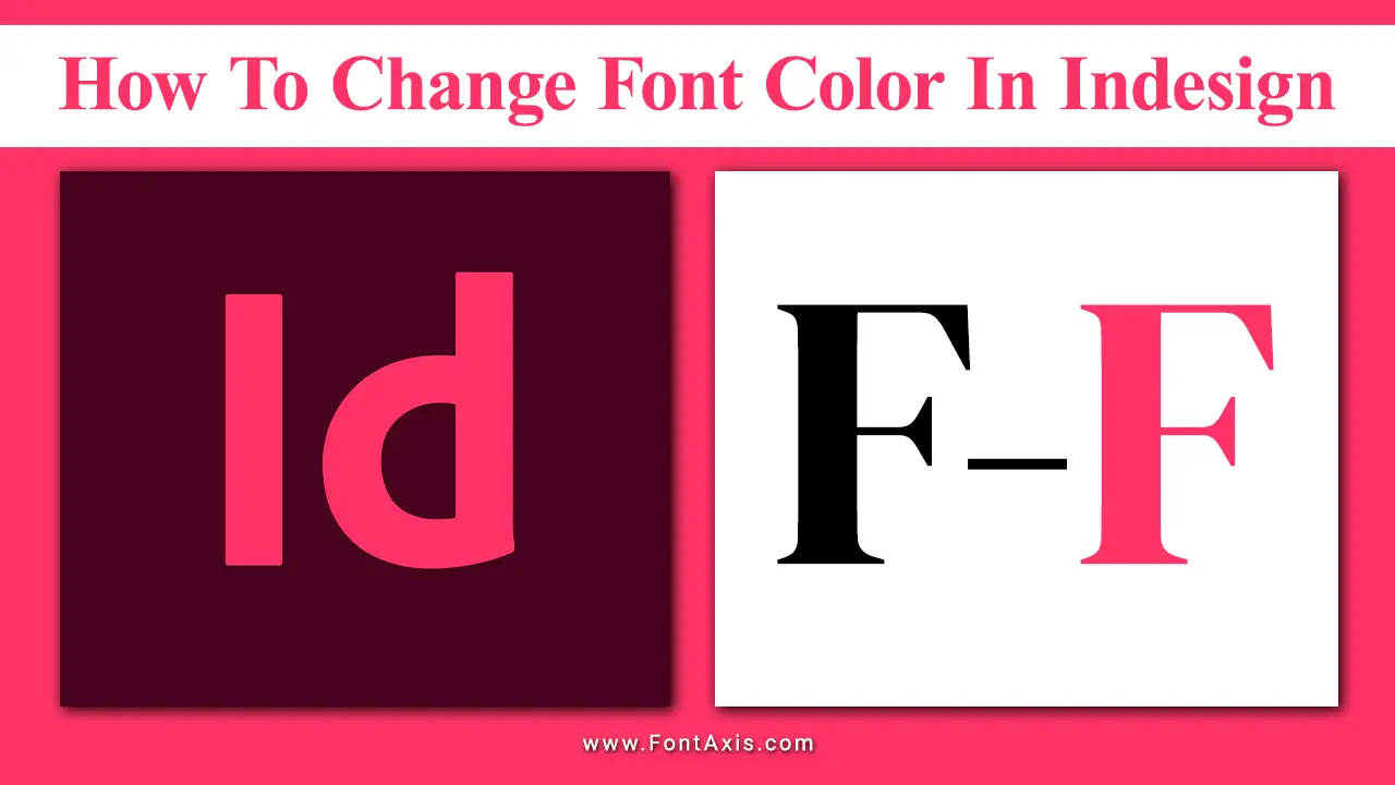 How To Change Font Color In Indesign