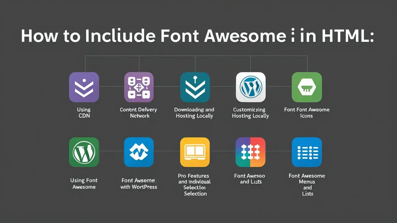 How To Include Font Awesome In HTML