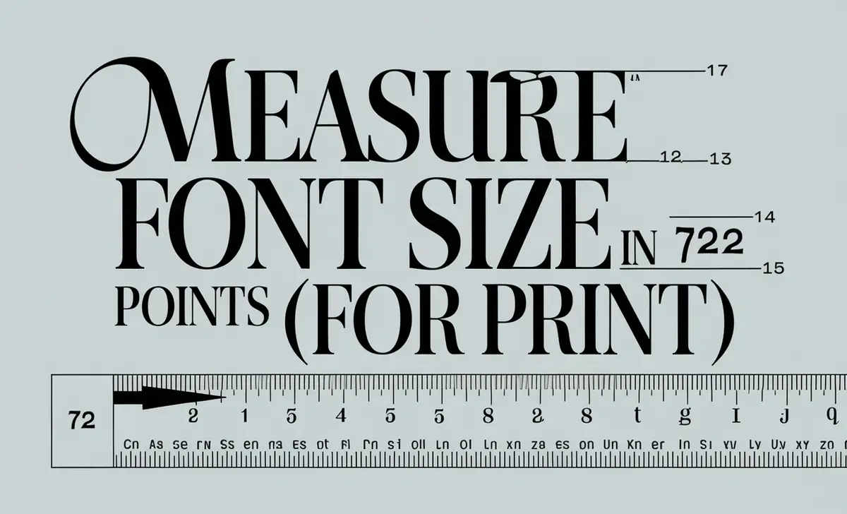 Measure Font Size In Points (For Print)