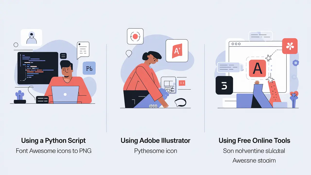 Methods To Convert Font Awesome Icons To PNG In Seconds