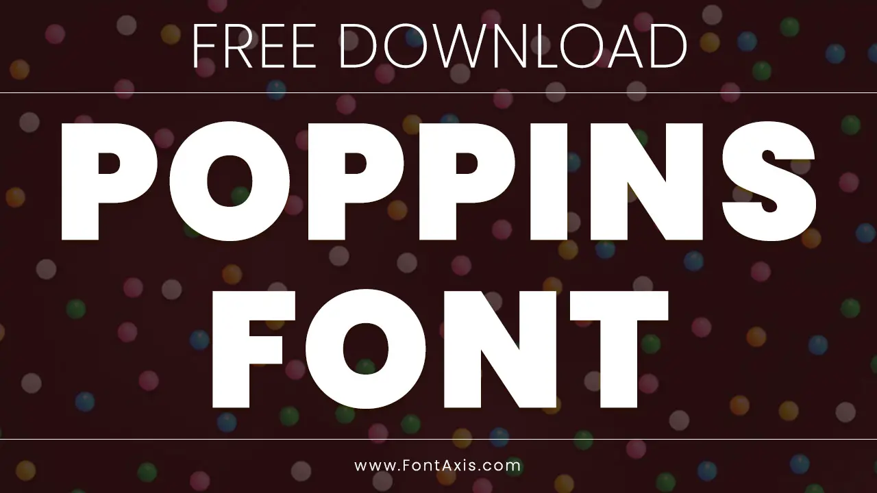 Poppins Font