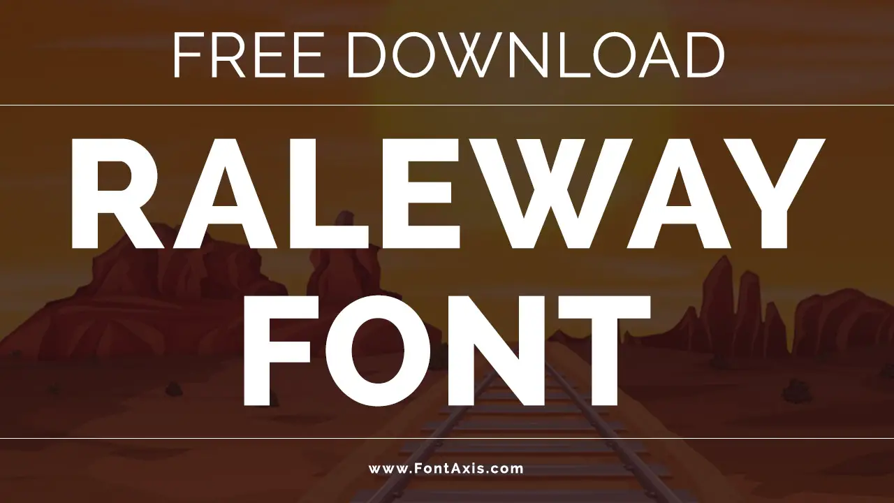 Raleway Font