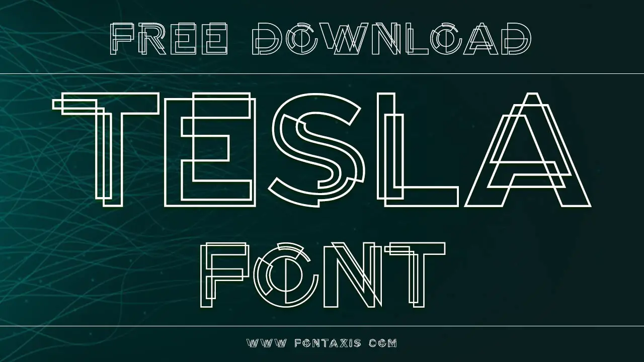 Tesla Font