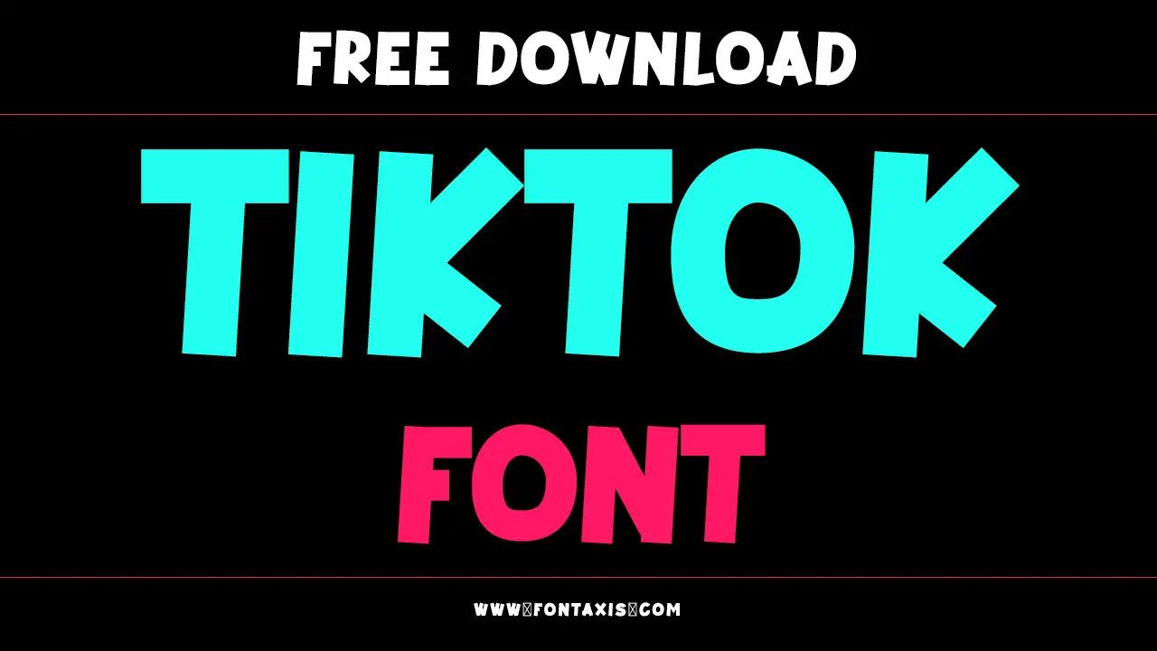 TikTok Font