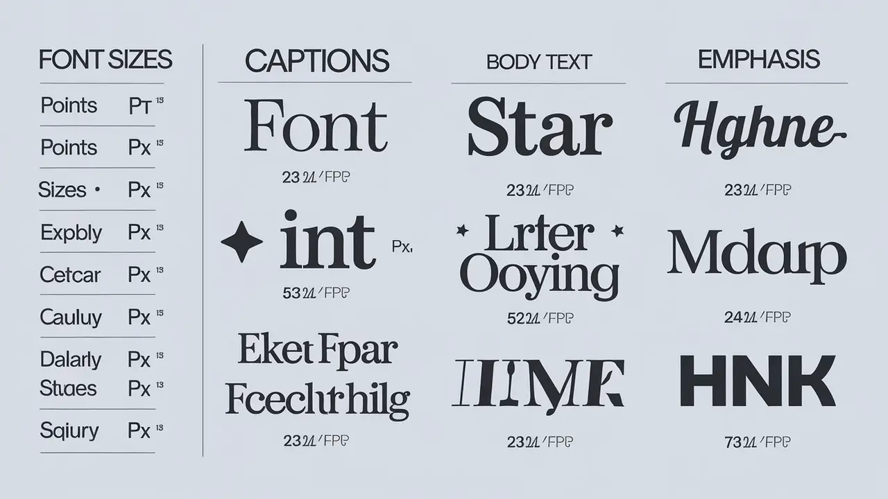 Understanding Key Points In Font Size Comparison