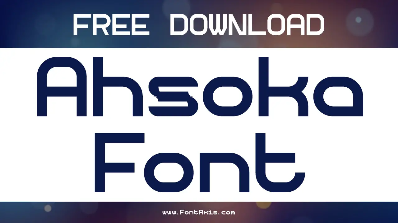 Ahsoka Font