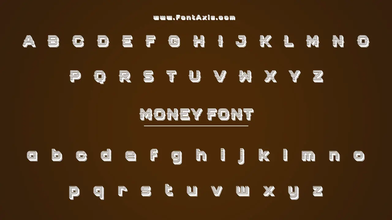 Billy Money A Unique Money Font