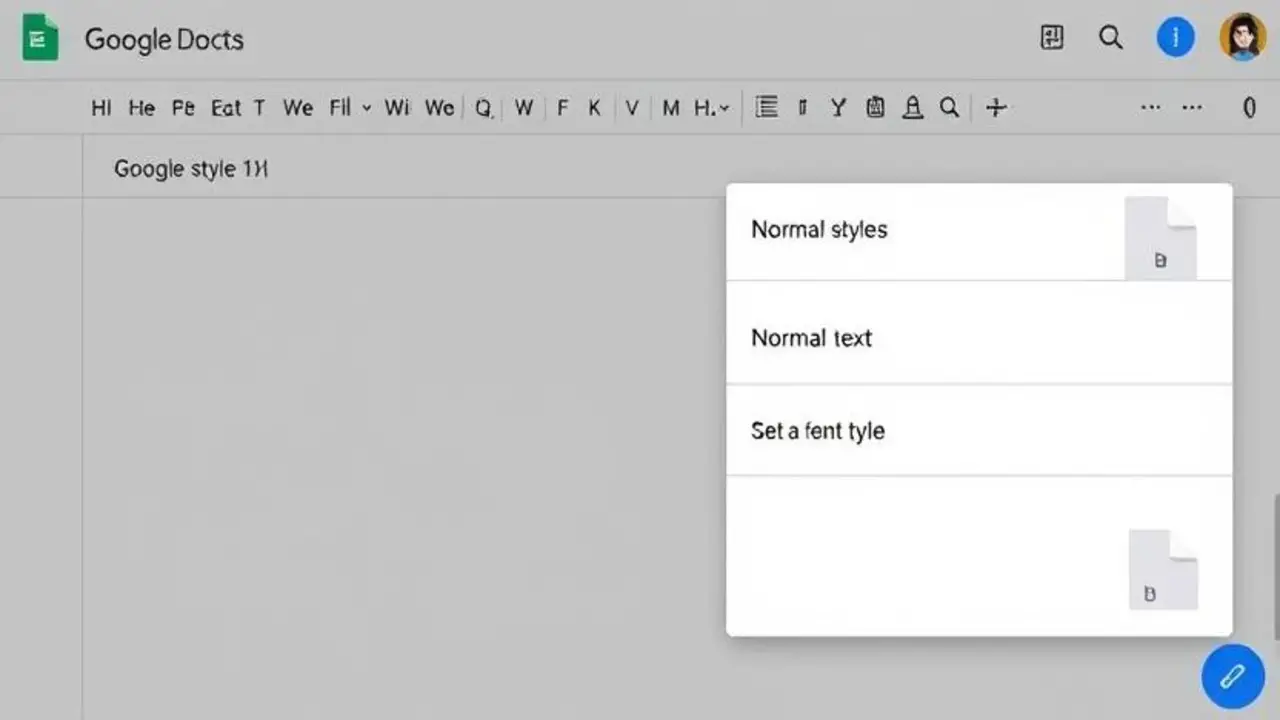 Changing The Default Font Color And Style In Google Docs