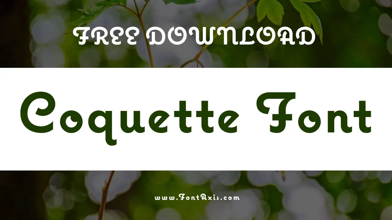 Coquette Font