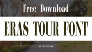 Eras Tour Font