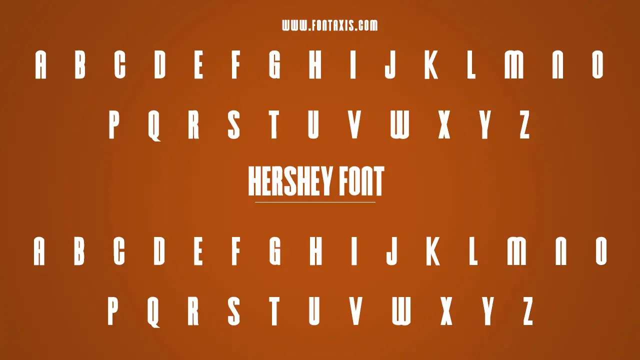 Hershey Font Information