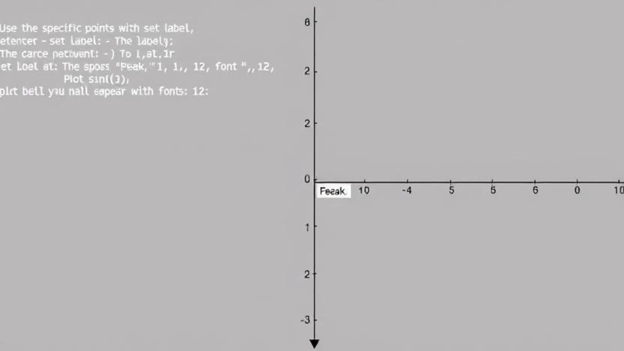 Labeling Specific Points With Set Label