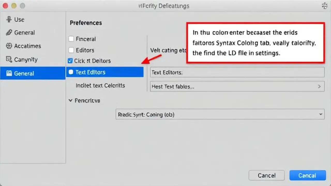 Modify Colors For LD Files