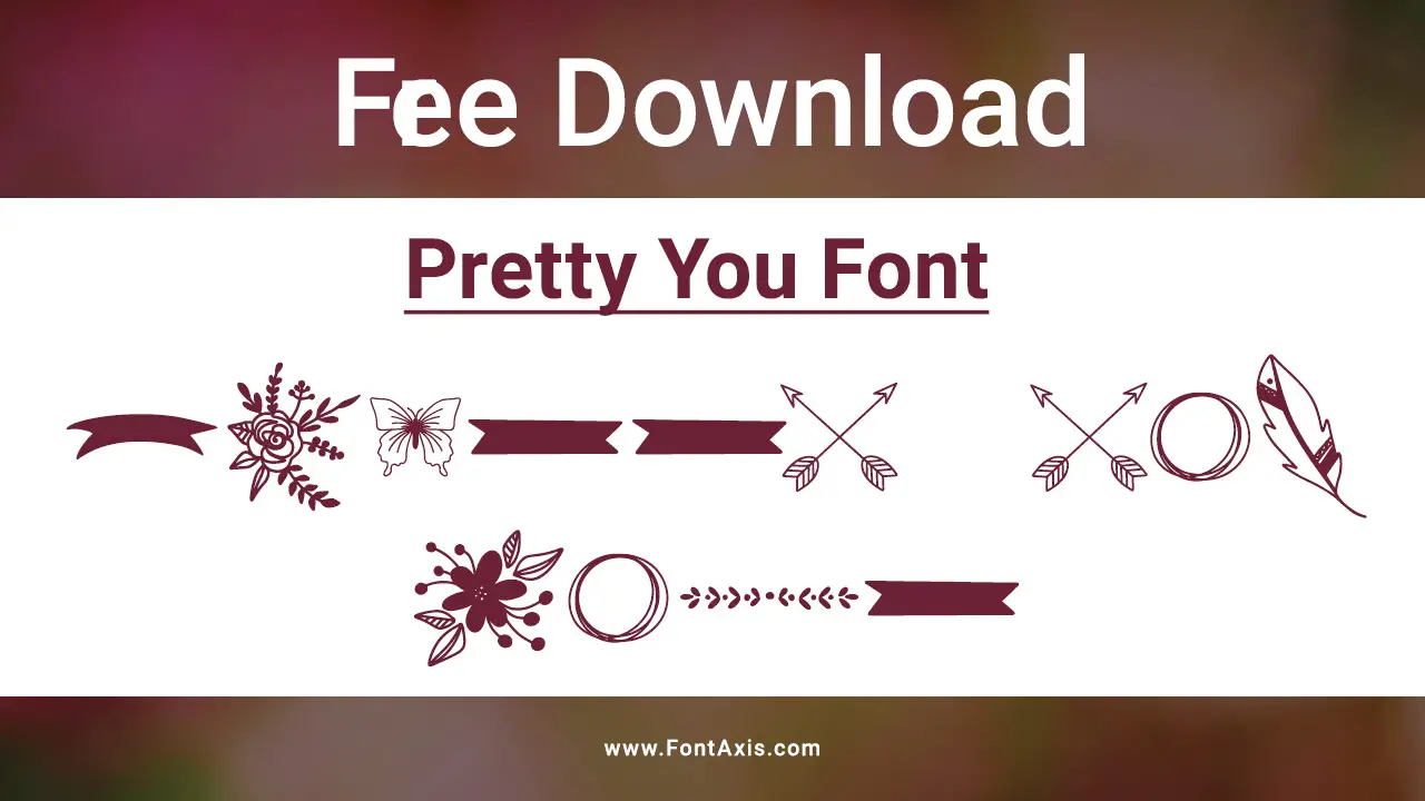 Pretty You Font