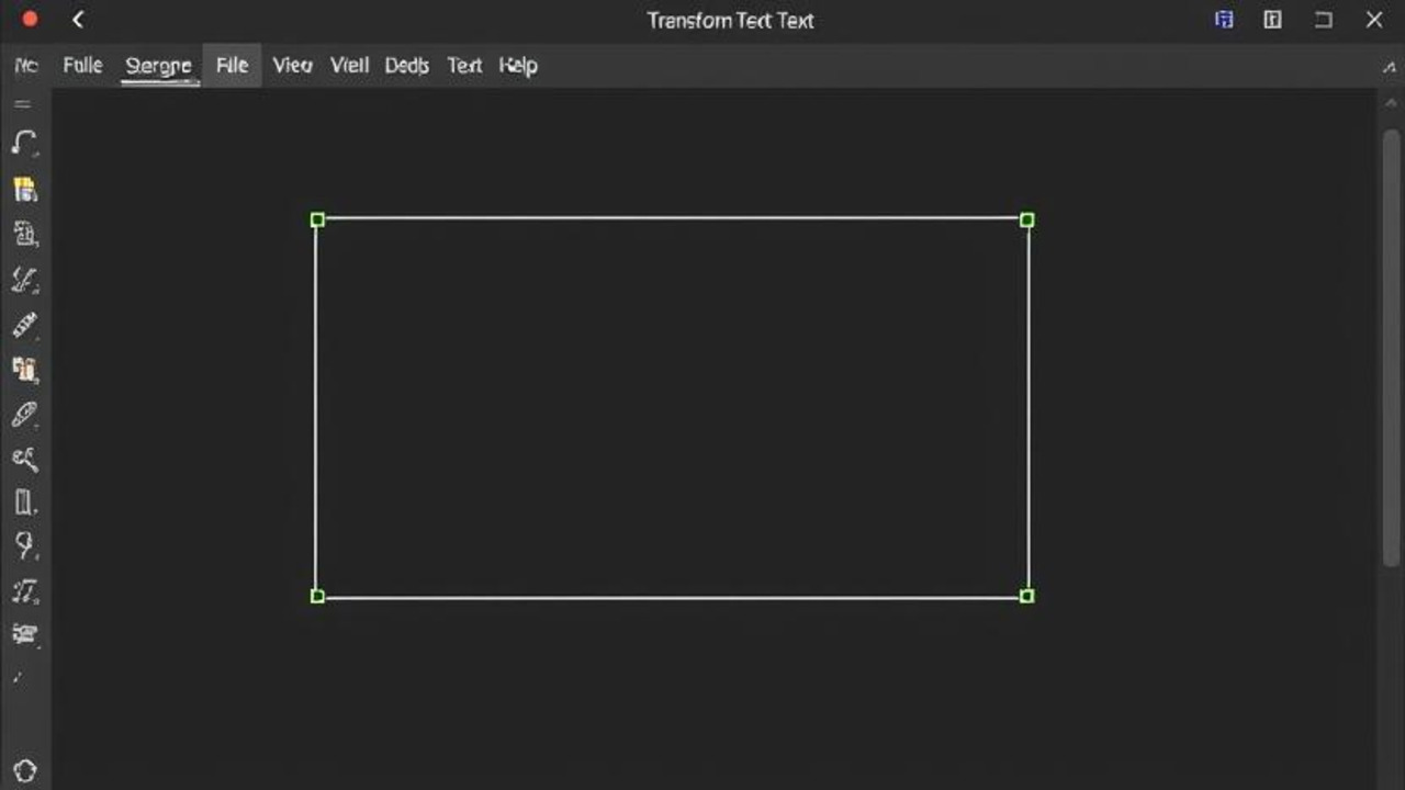 Transform And Resize Text