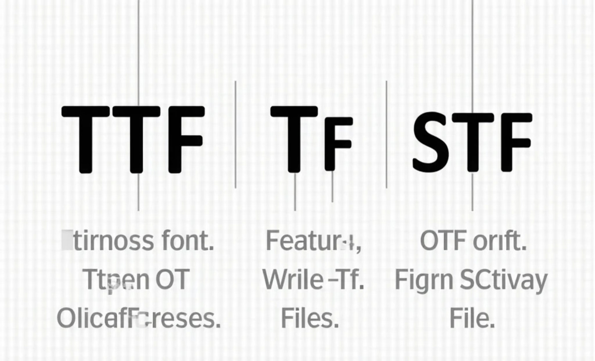 Font Formats And Variations