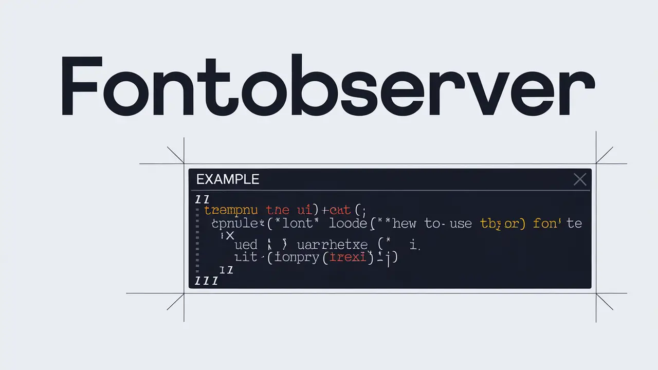 Font Observer Library