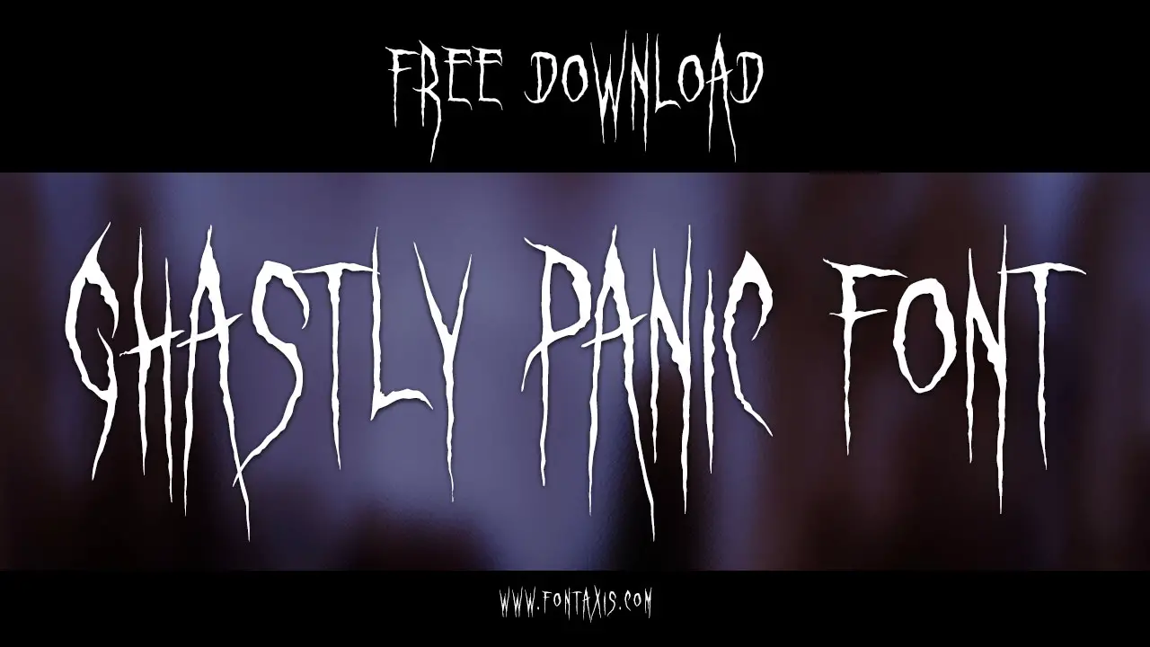 Ghastly Panic Font