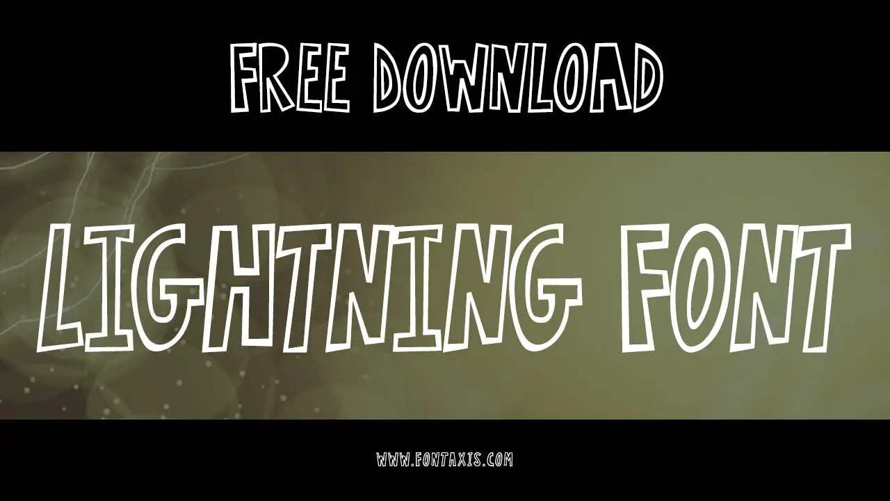 Lightning Font