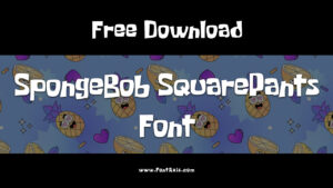 SpongeBob SquarePants Font