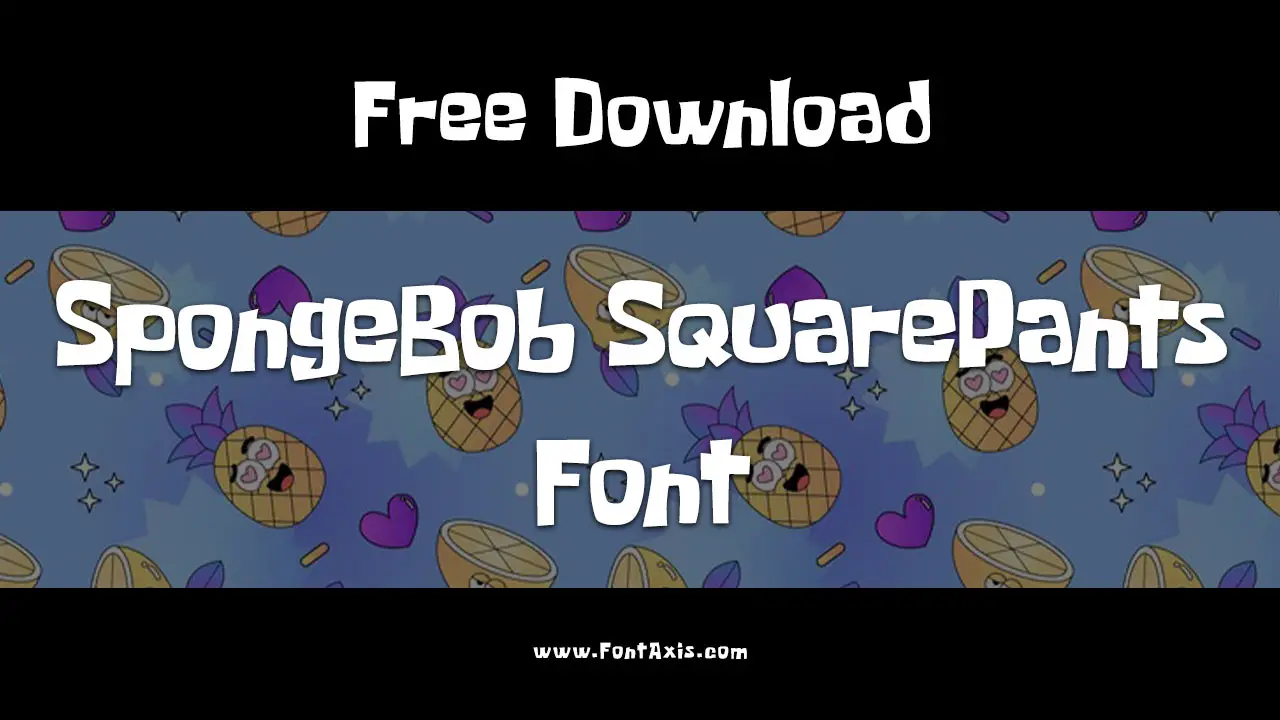 SpongeBob SquarePants Font