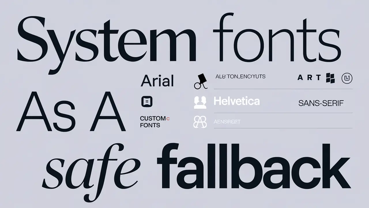 System Fonts As A Safe Fallback