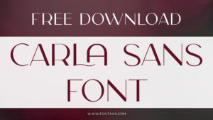 Carla Sans Font