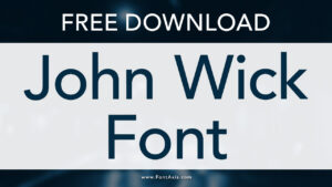 John Wick Font
