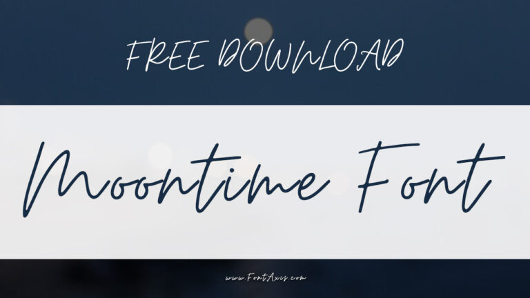 Moontime Font
