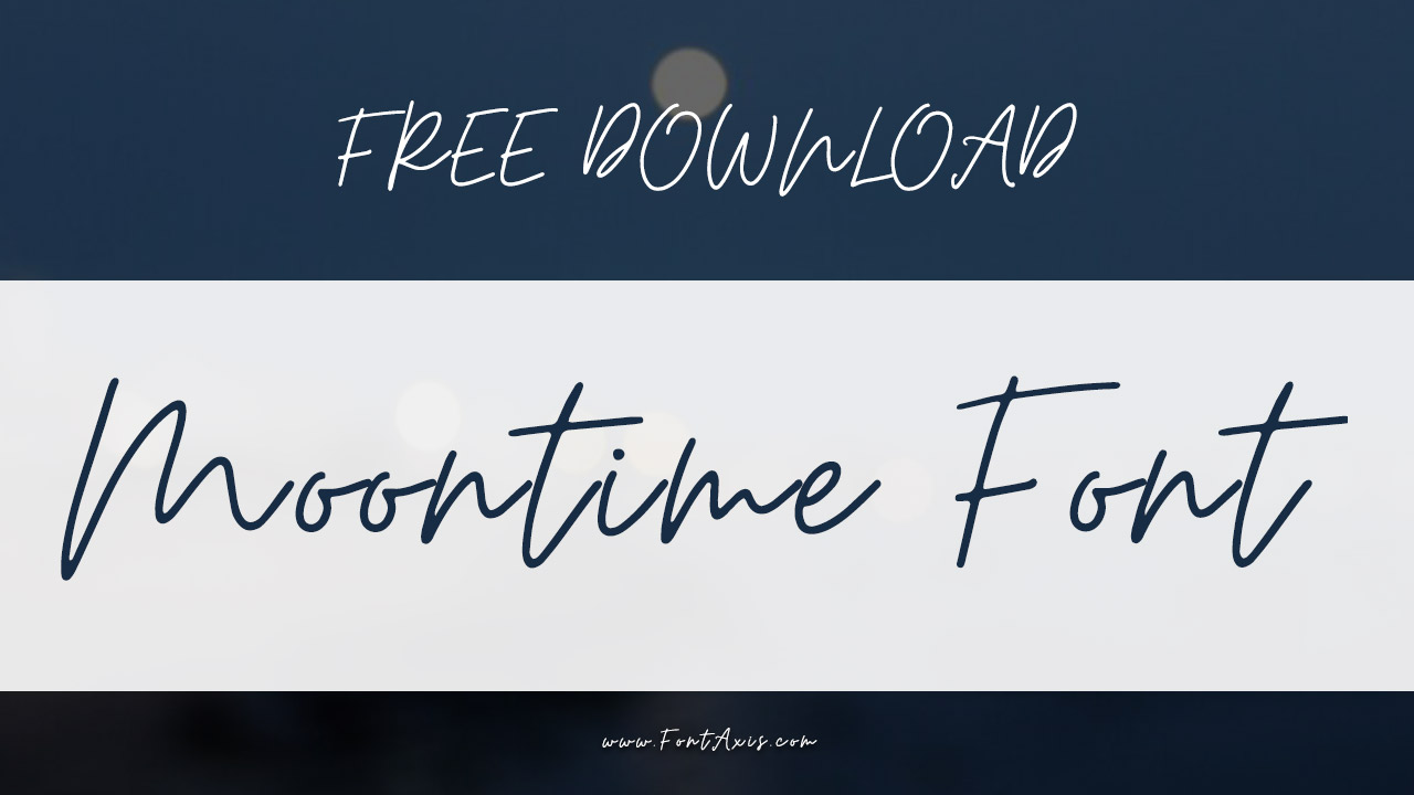 Moontime Font