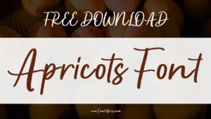 Apricots Font