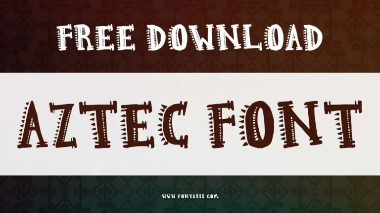 Aztec Font