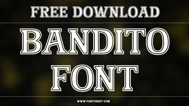 Bandito Font